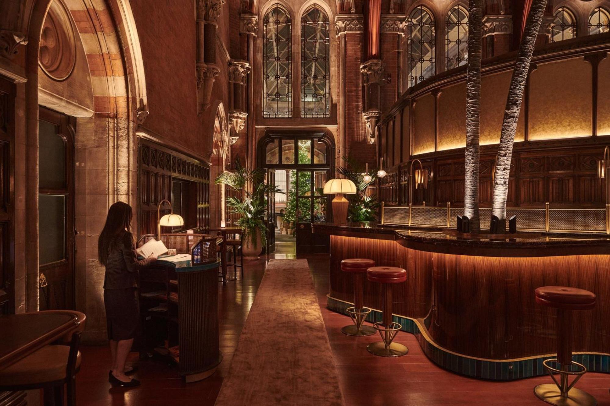 St. Pancras Renaissance Hotel Λονδίνο Εξωτερικό φωτογραφία The interior of the restaurant