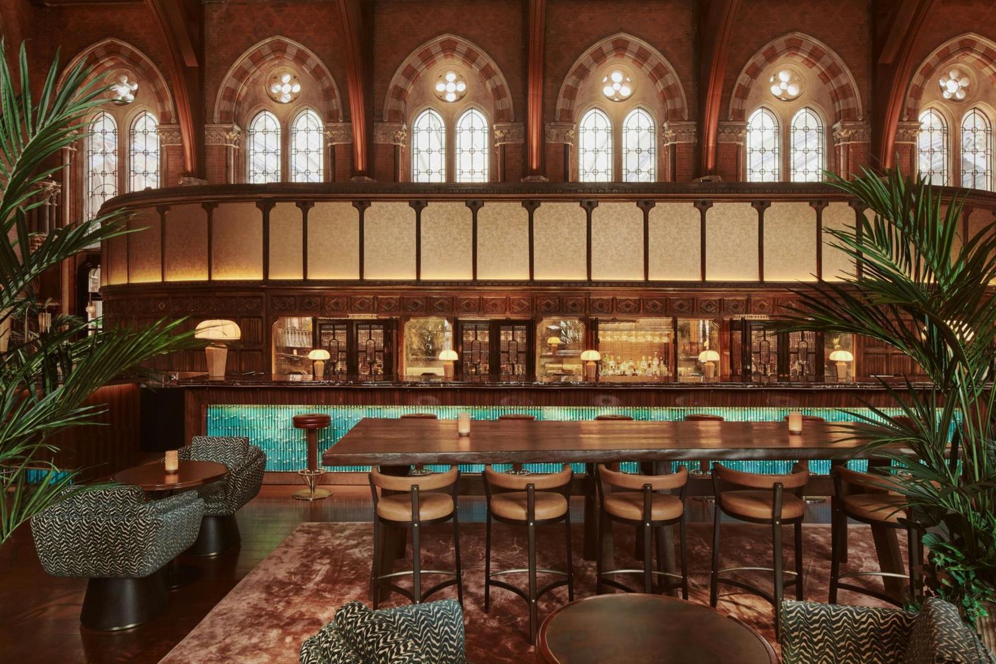 St. Pancras Renaissance Hotel Λονδίνο Εξωτερικό φωτογραφία The interior of the bar