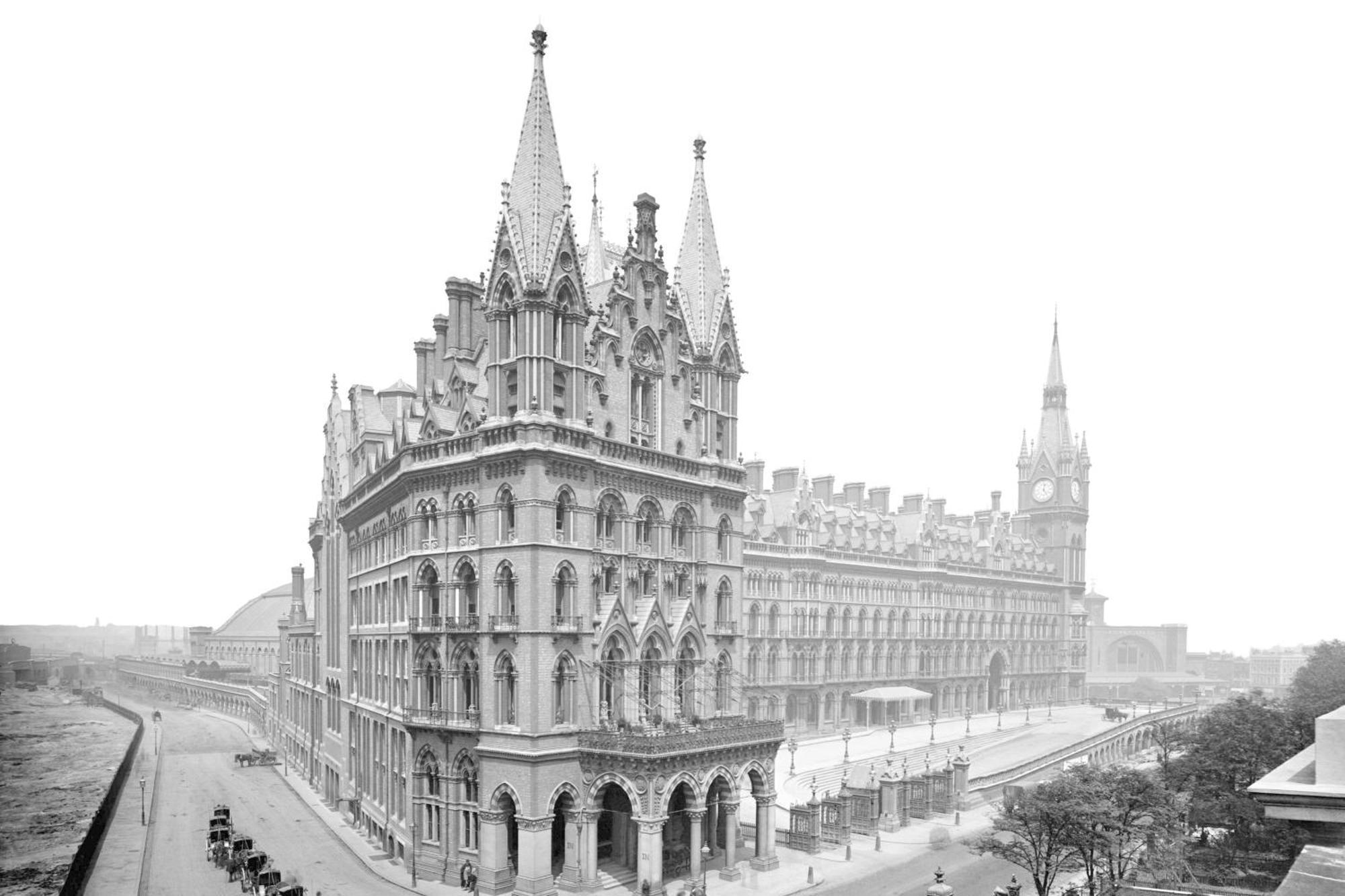 St. Pancras Renaissance Hotel Λονδίνο Εξωτερικό φωτογραφία The station in 1890
